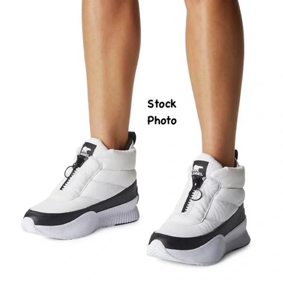 🚫SOLD! NWT🤩 |•SOREL•| Out N About III Puffy Zip Ankle Boots - Waterproof - Picture 3 of 15